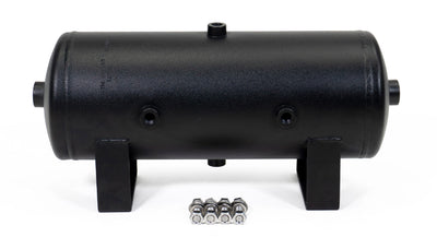 2-Gallon 6 Port Steel Air Tank Front View