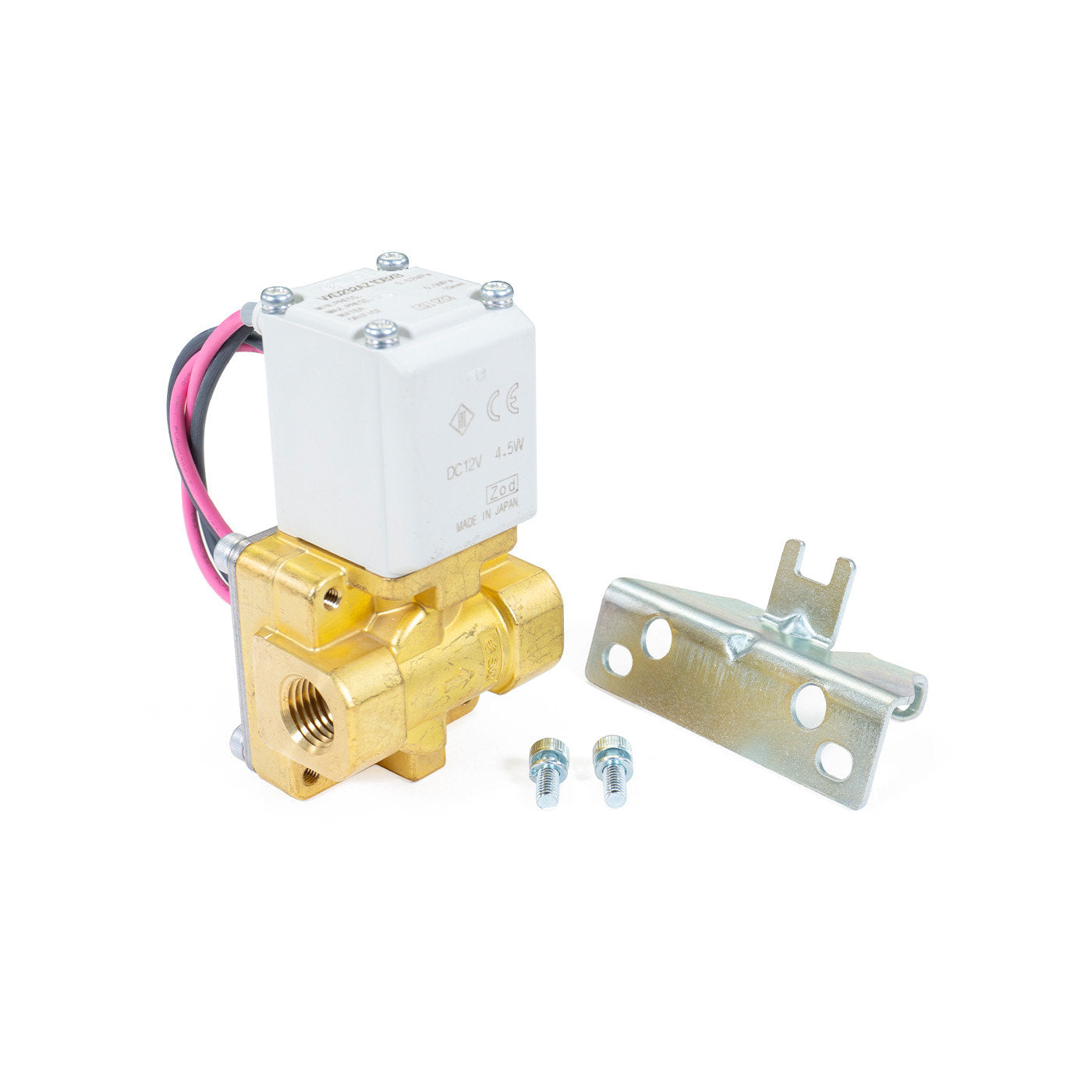 SMC Brass 1/4" Electric Air Valve