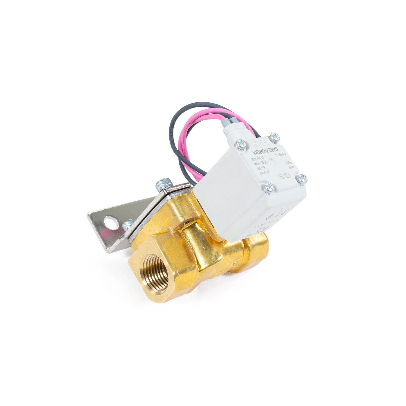 SMC Brass 1/2" 24-Volt Electric Air Valve