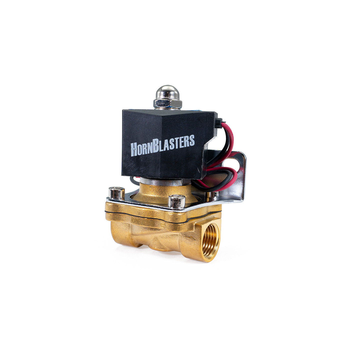 HornBlasters Brass 1/2" 110 Volt Electric Air Valve
