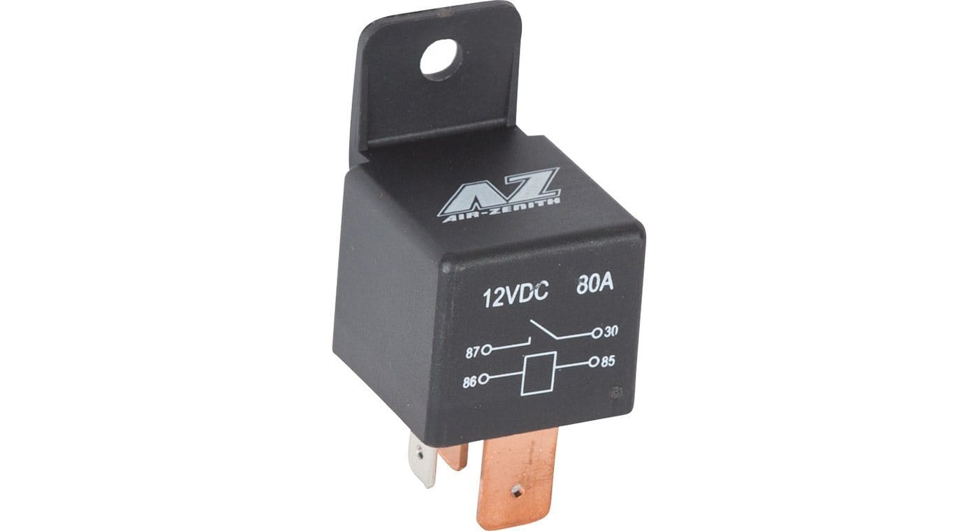 AirZenith 80 Amp 4Pin Air Compressor Relay HornBlasters