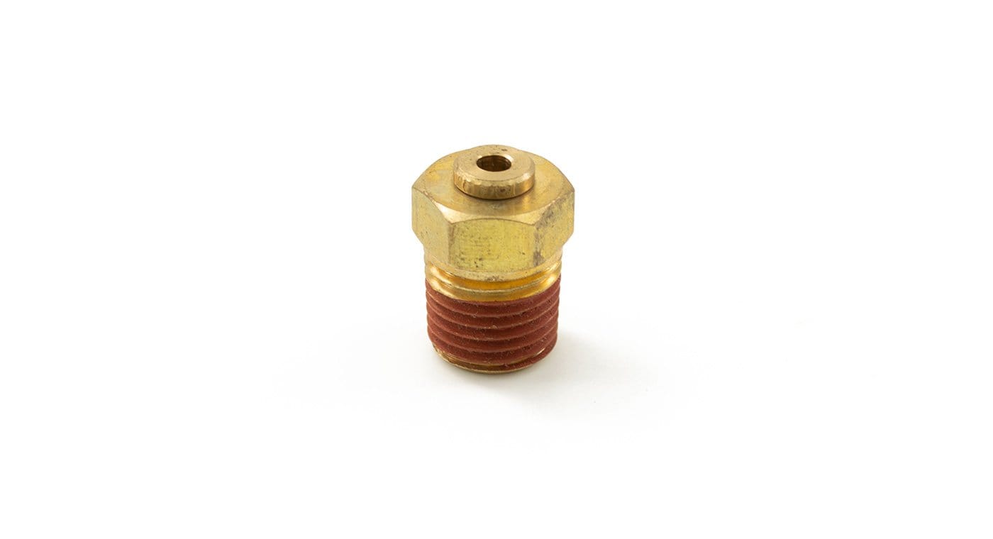 Tube Fitting 1/4 NPT-M to 1/8 Compression, Brass - MHOxygen