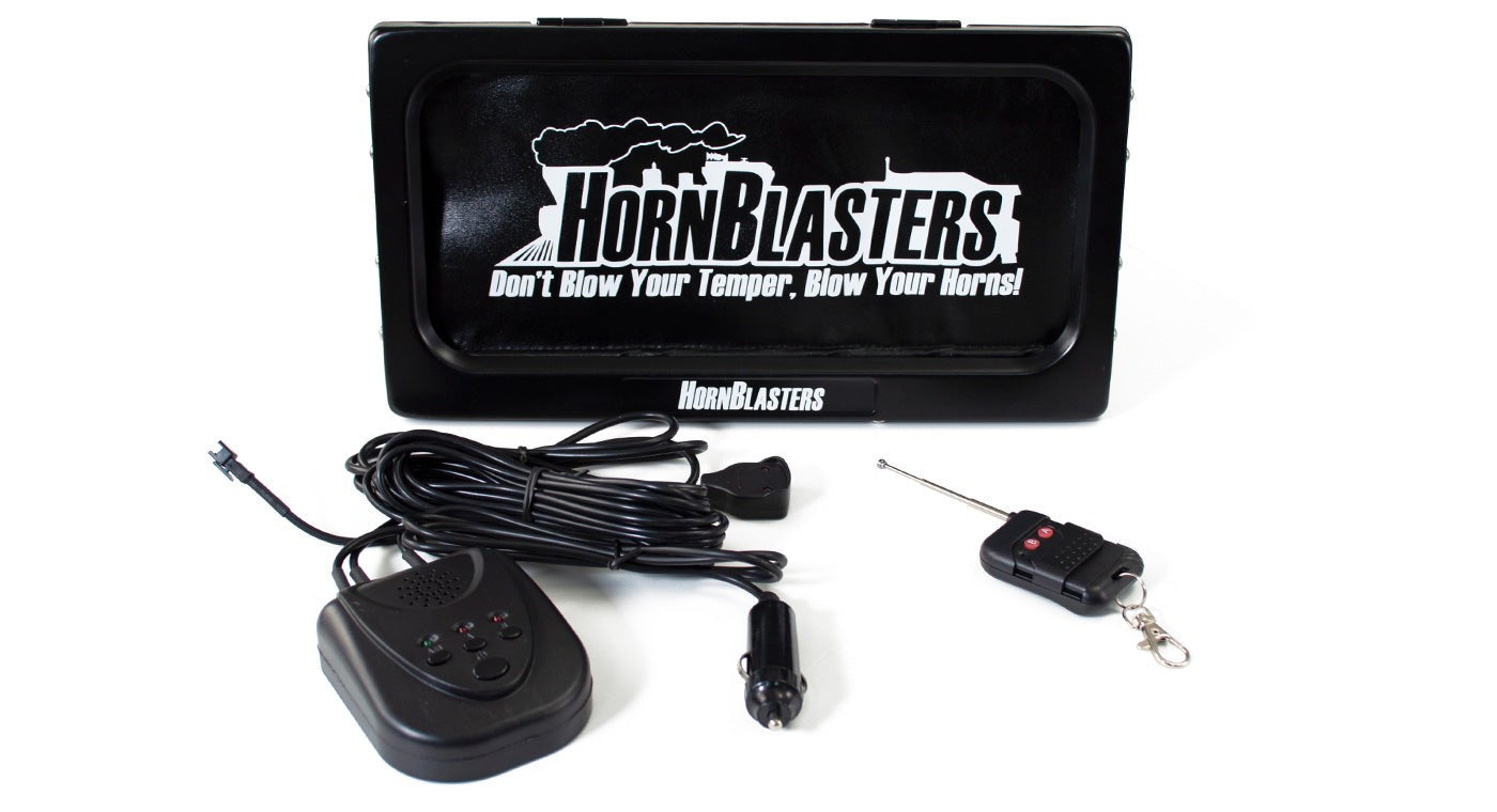 License Plate Screen w/ HornBlasters Logo HornBlasters