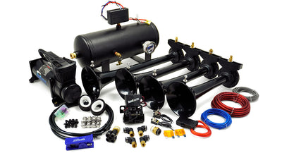 Conductor's Special 244K Spare Tire Dual Tank Delete Kit (Honking & Capable Onboard Air Unit) HK-S4-244K-STDDK