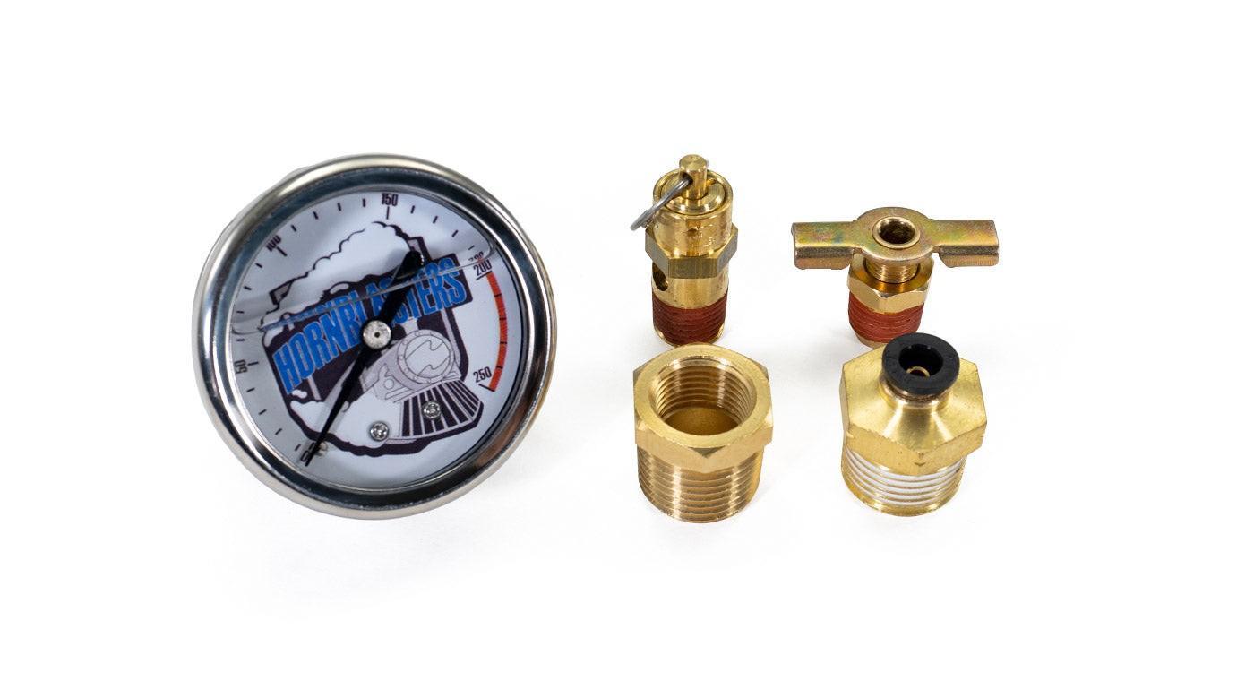 HornBlasters 2-Gallon Single Compressor Fitting Kit FK-206H4-6-150