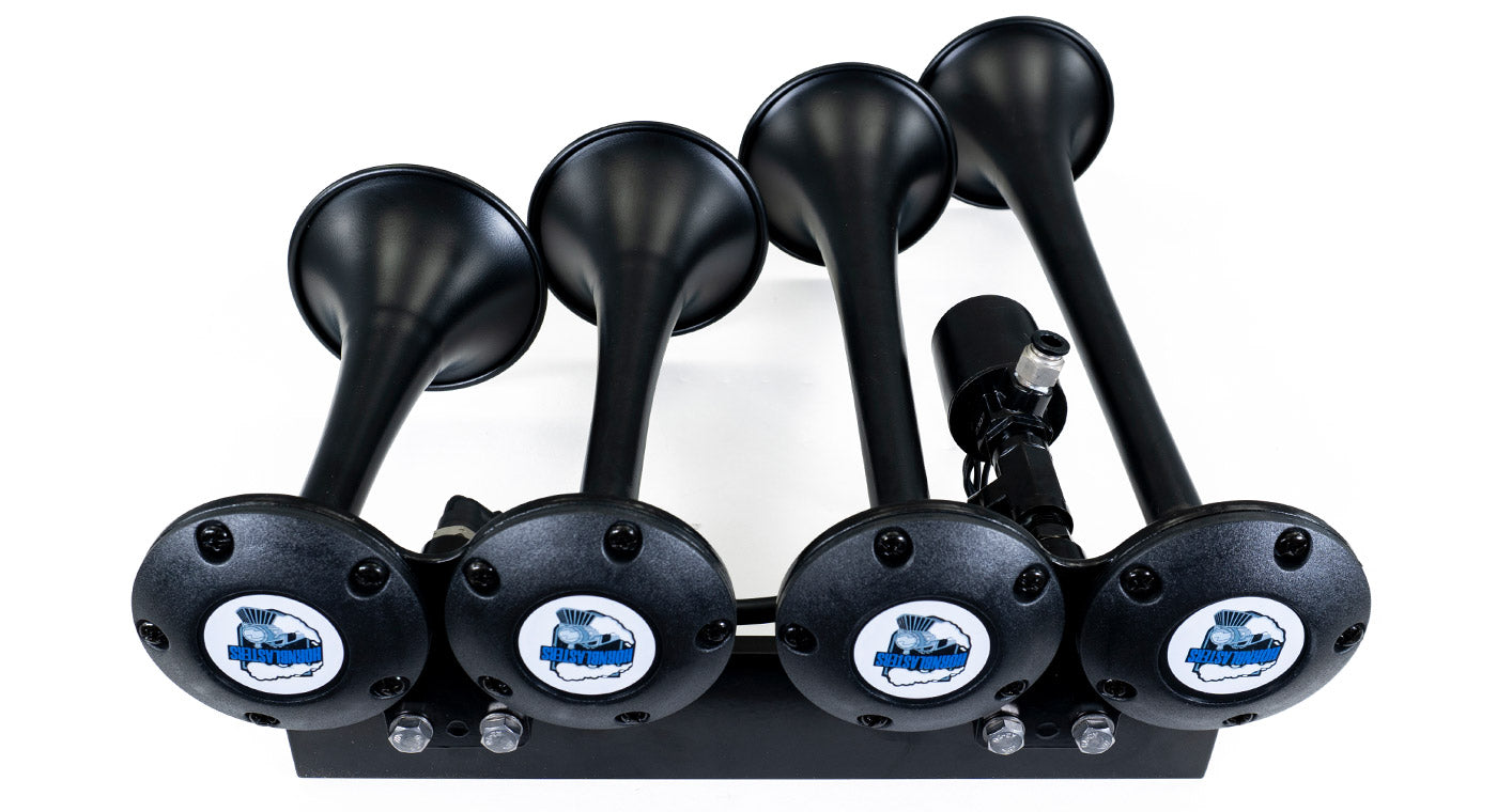 【専用】 チアーホーン　CHEER HORN 黒　4連 The Rage 4-Chime Air Horn - HornBlasters