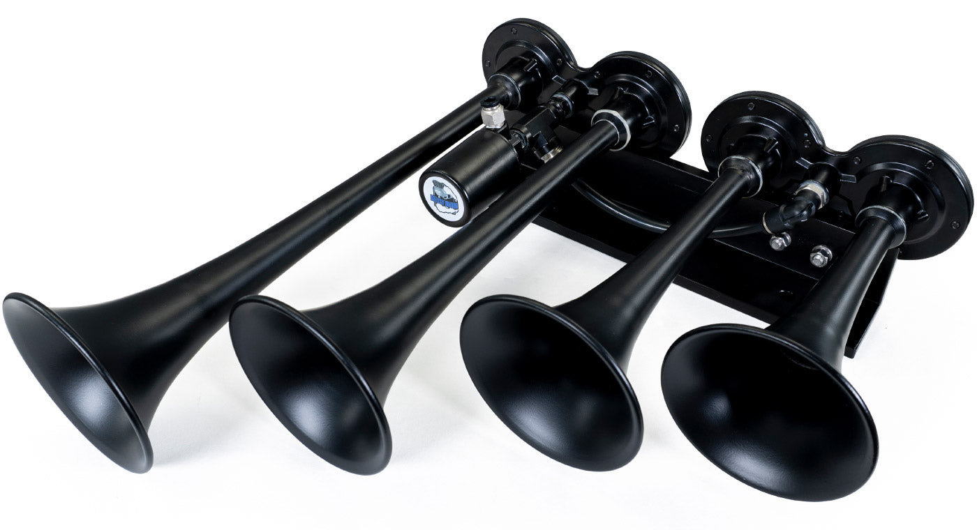 【専用】 チアーホーン　CHEER HORN 黒　4連 The Rage 4-Chime Air Horn - HornBlasters