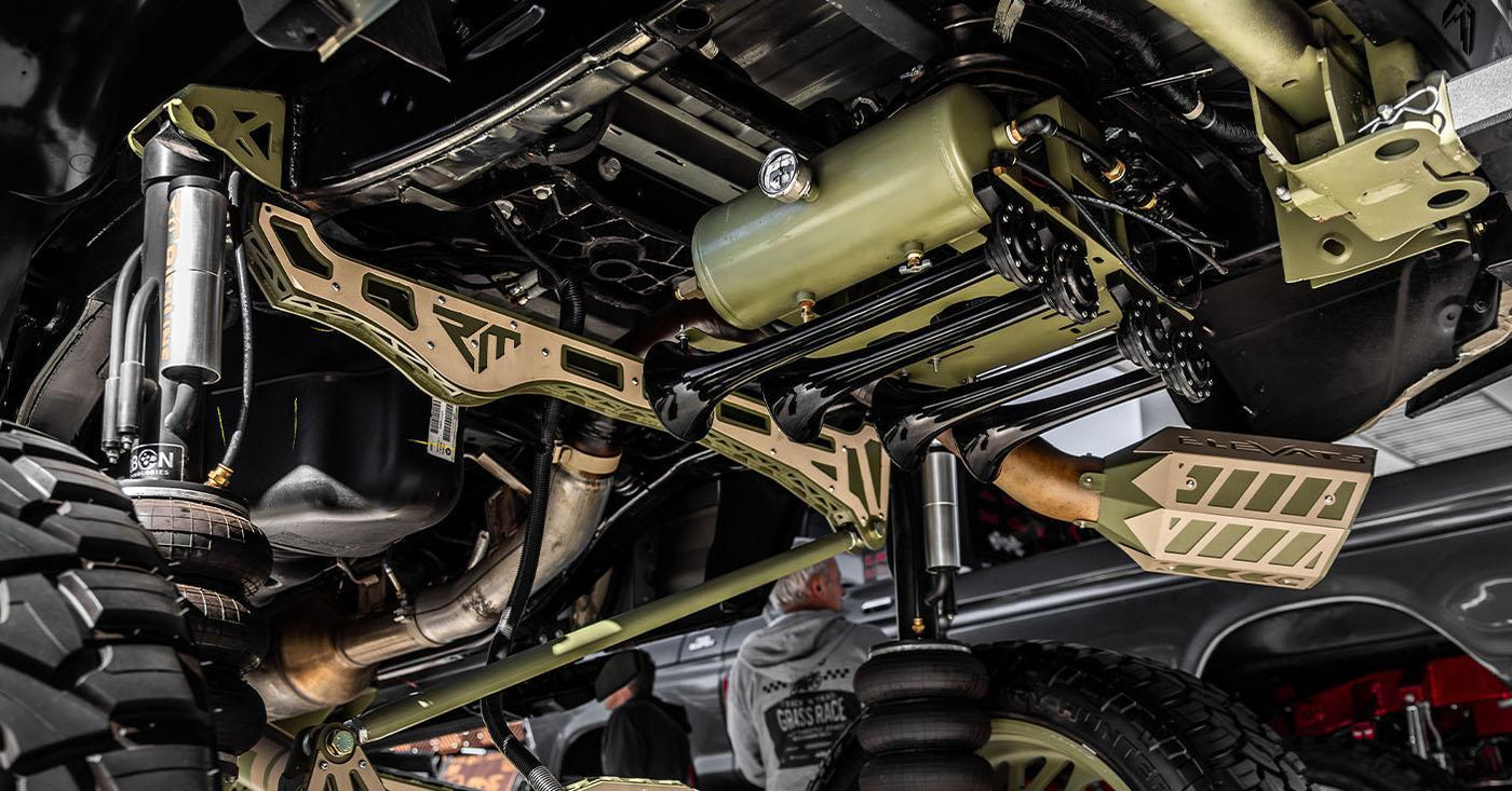 HornBlasters Spare Tire Delete Train Horn Kit Install