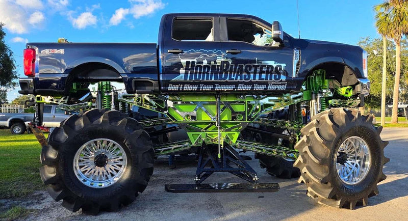 Door to Door Vinyl HornBlasters Train Logo