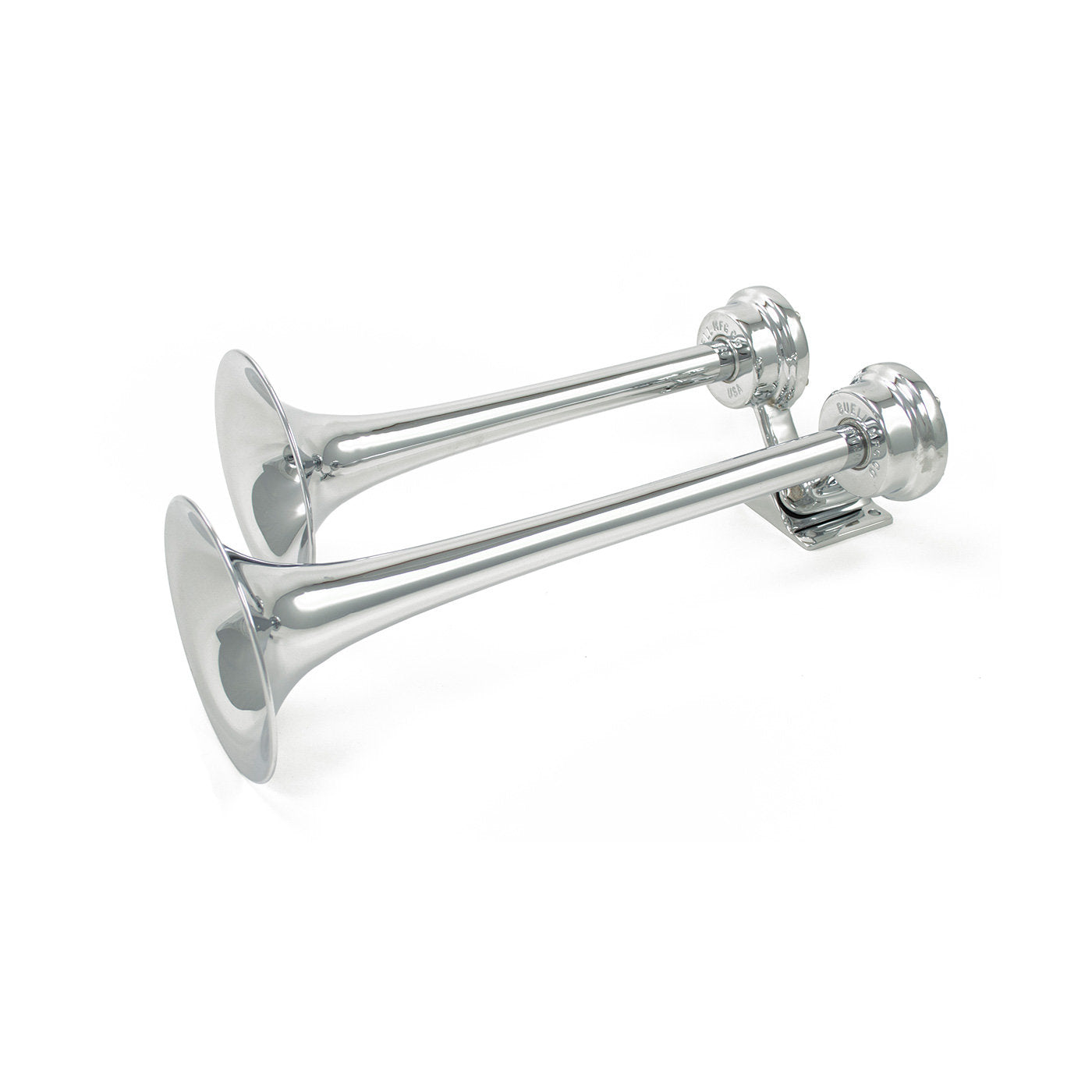 Strombos Chrome Duplex Nautical Horn | HornBlasters