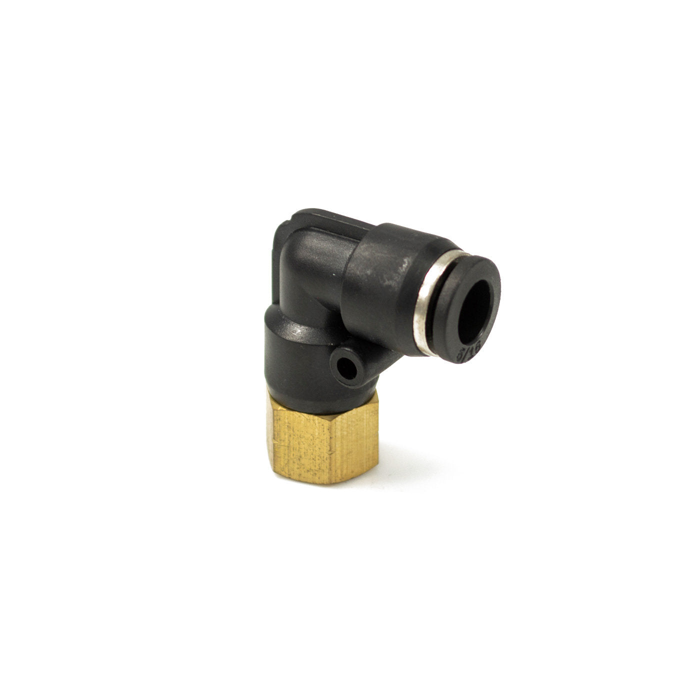 1/8" Female NPT to 5/16" PTC Elbow Fitting