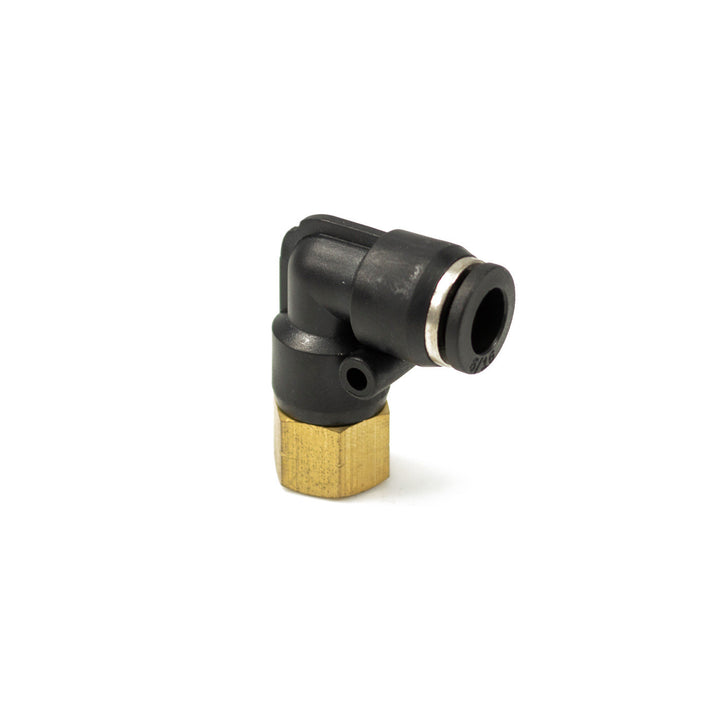 1/8" Female NPT to 5/16" PTC Elbow Fitting