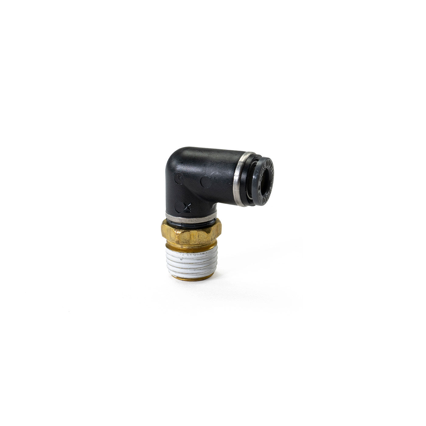 Codo de 1/4 "NPT a 1/4" PTC
