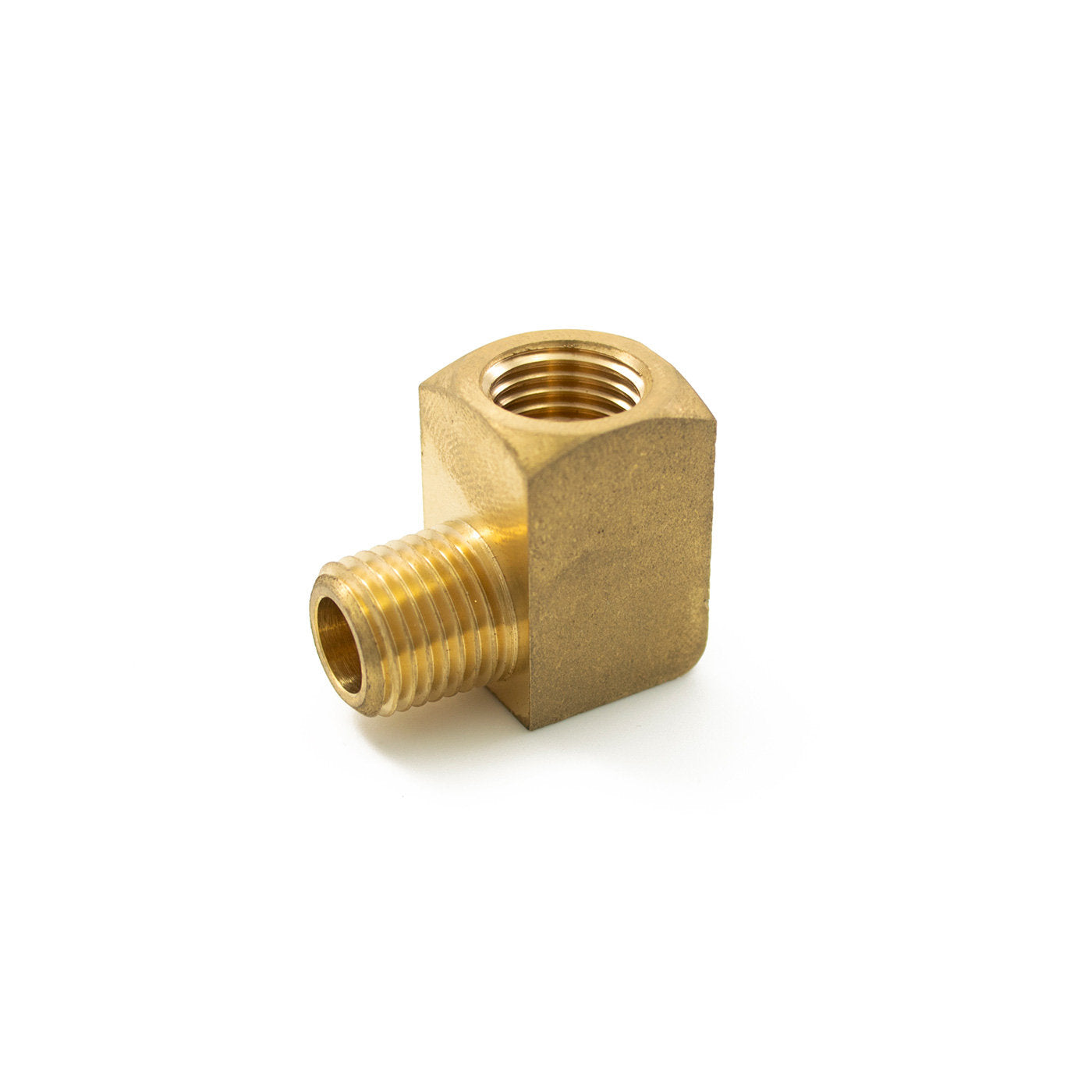 1/4" NPT Male to 1/4" NPT Female Elbow Fitting