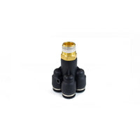 1/4" Male NPT to 4x 5/16" PTC Fitting (Banjo)