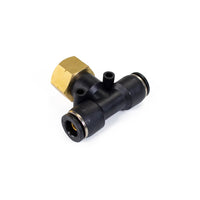 3/8" Female NPT to 3/8" PTC Union Tee