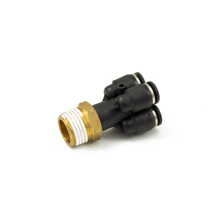 1/2" Male NPT to 4x 5/16" PTC Fitting (Shocker XL Banjo)