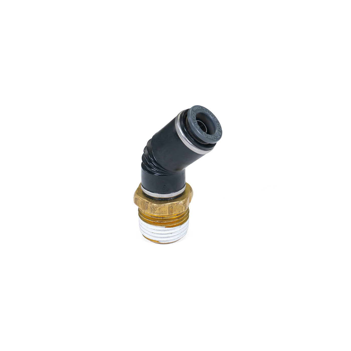 Codo de 1/2 "NPT a 3/8" PTC