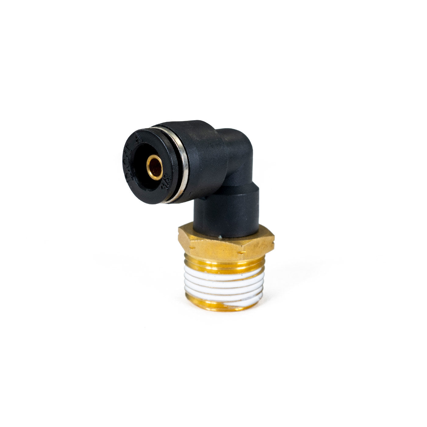 Codo de 1/2 "NPT a 3/8" PTC