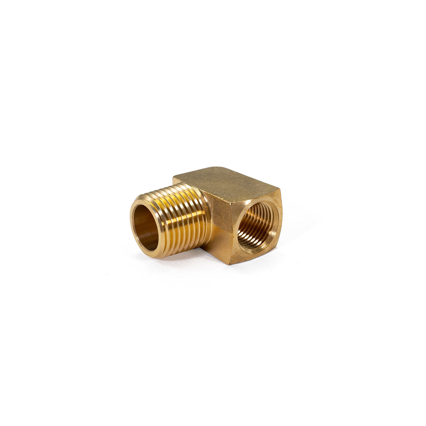 Seachoice 3/8 Inch NPT Male & Female Threaded 90 Degree Brass Elbow Fuel Fitting