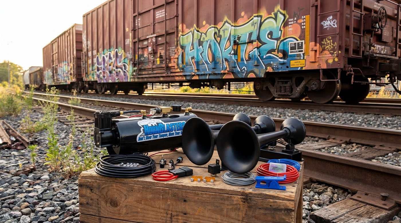 Flatlaw Train Horn Kit