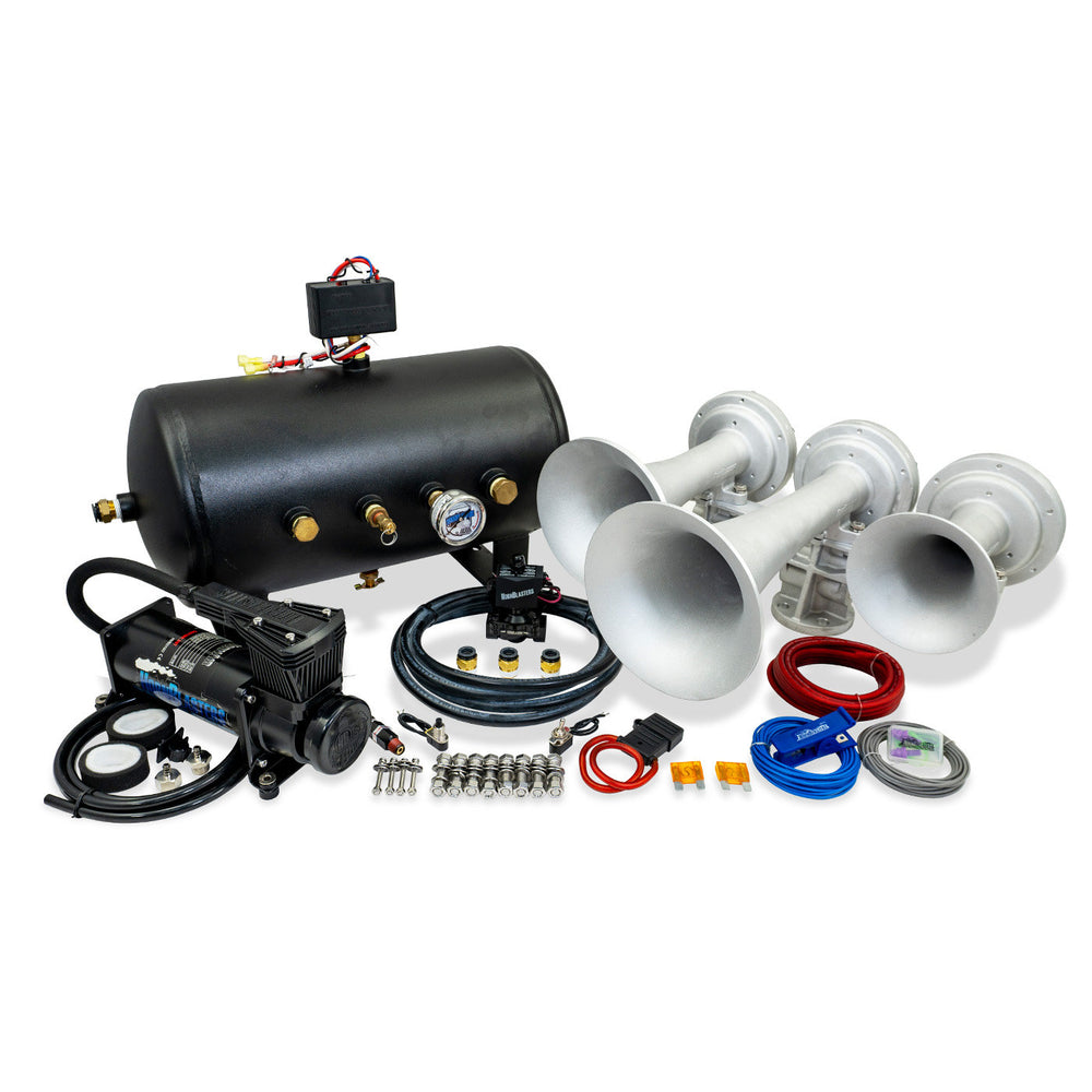 King 3 544K Train Horn Kit