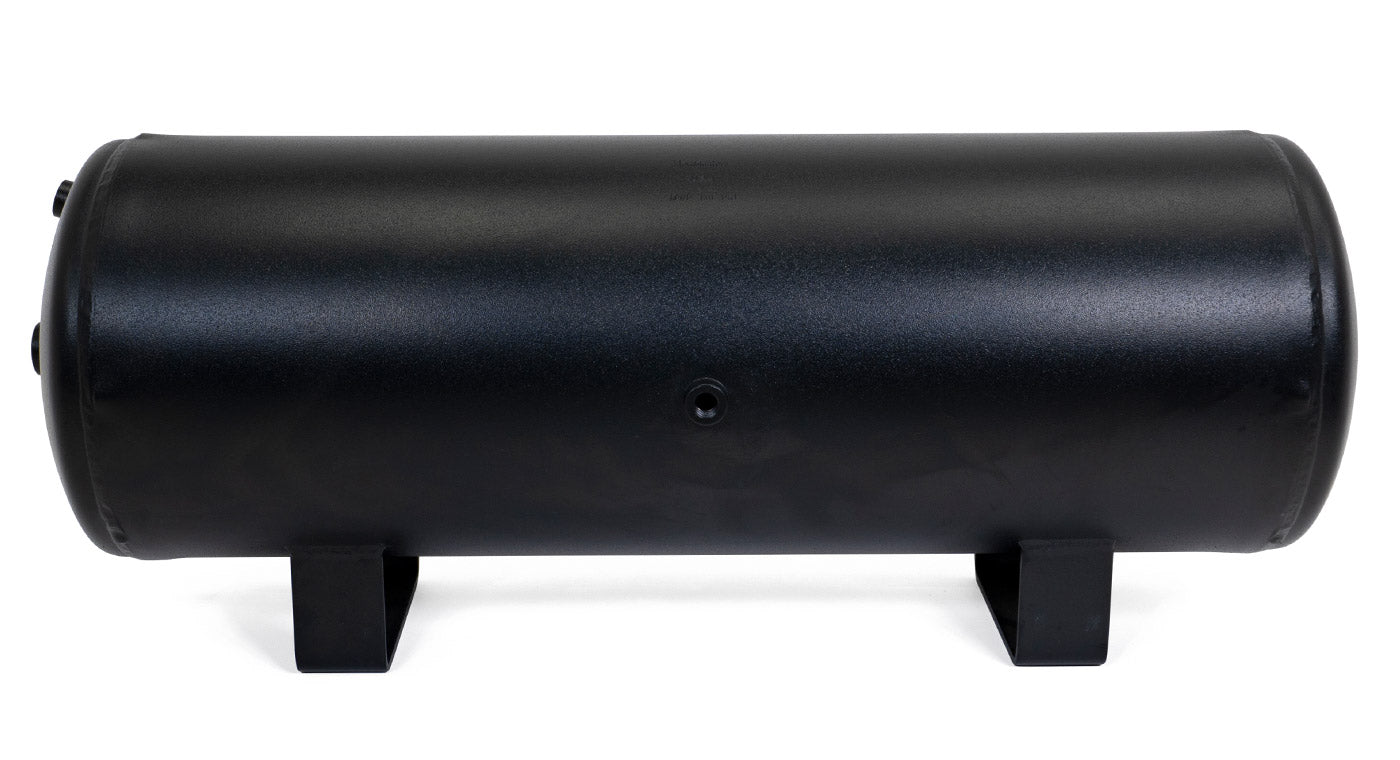 Black 5-Port 7.5-Gallon Steel Air Tank - 300 PSI | HornBlasters
