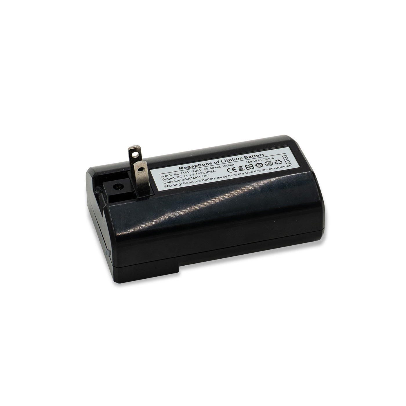 100 Watt Megaphone Spare Rechargeable LiPo Battery