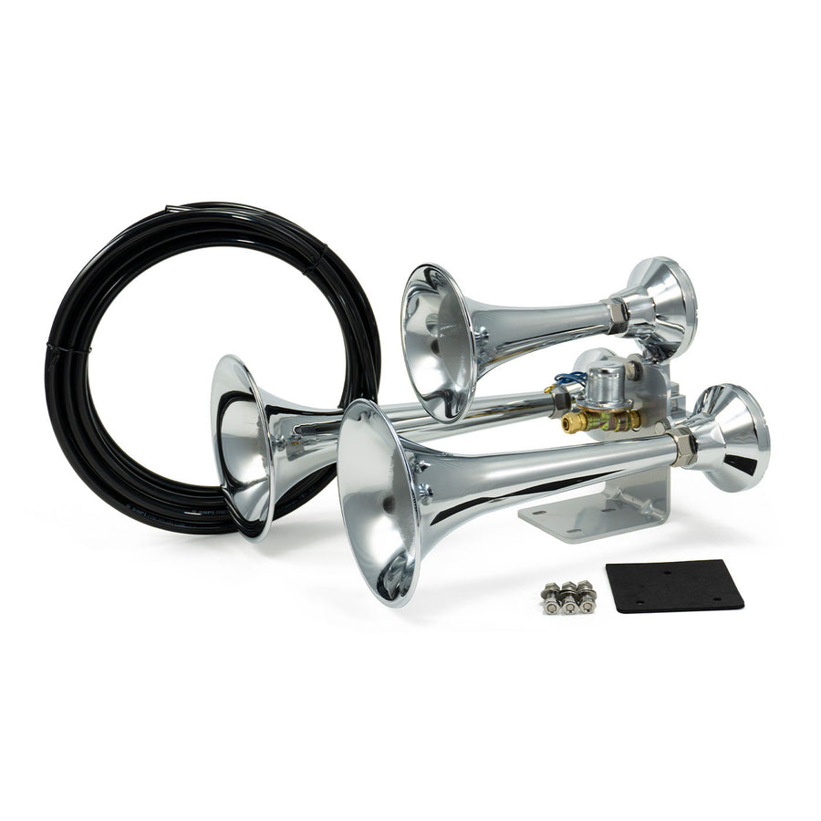 Outlaw train horn in Chrome, horn only