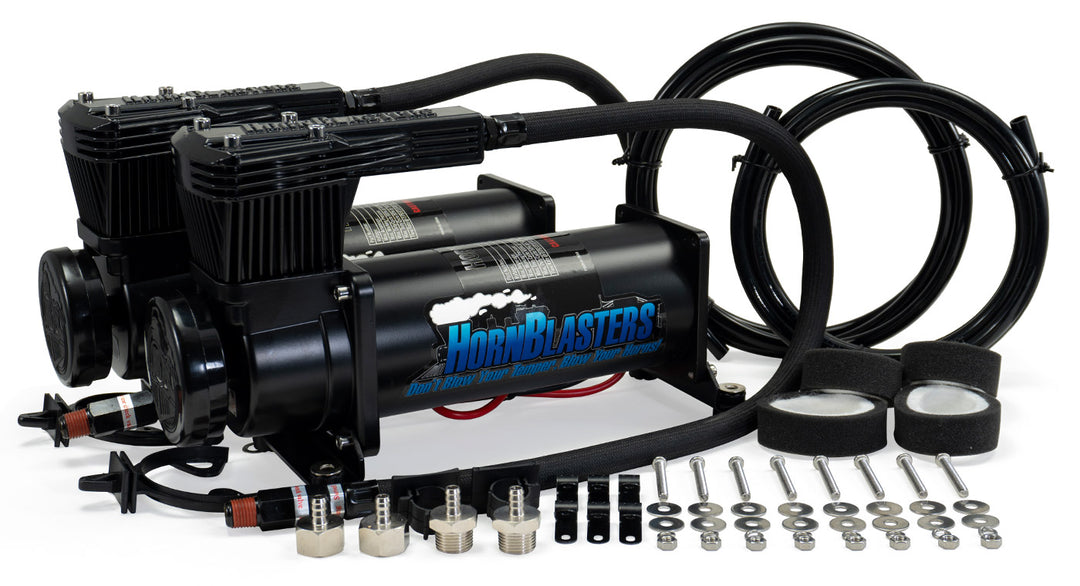 HornBlasters Dual HB-1NM Air Compressors DC-1NM