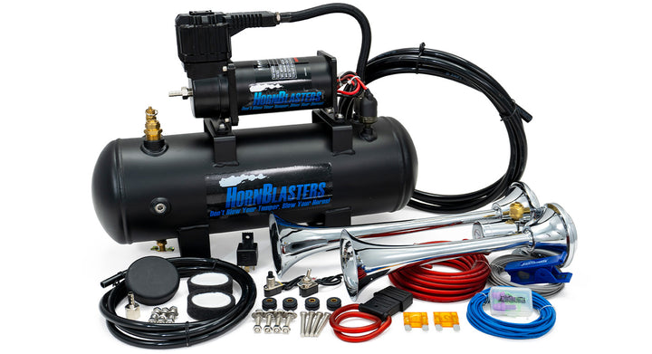 HornBlasters PsychoBlasters 228H Air Horn Kit 