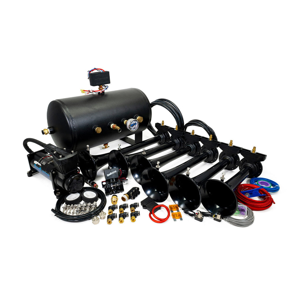 HornBlasters Shocker S6 544 Nightmare Edition Train Horn Kit