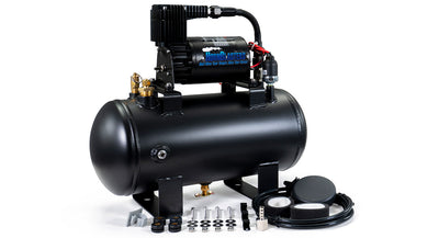 HornBlasters Kit de fuente de aire de 120 PSI y 1,5 galones