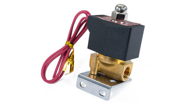 HornBlasters HornBlasters Brass 1/4" 110 Volt Electric Air Valve 