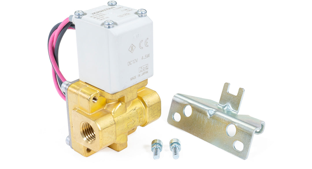 SMC SMC Brass 1/4" Electric Air Valve 