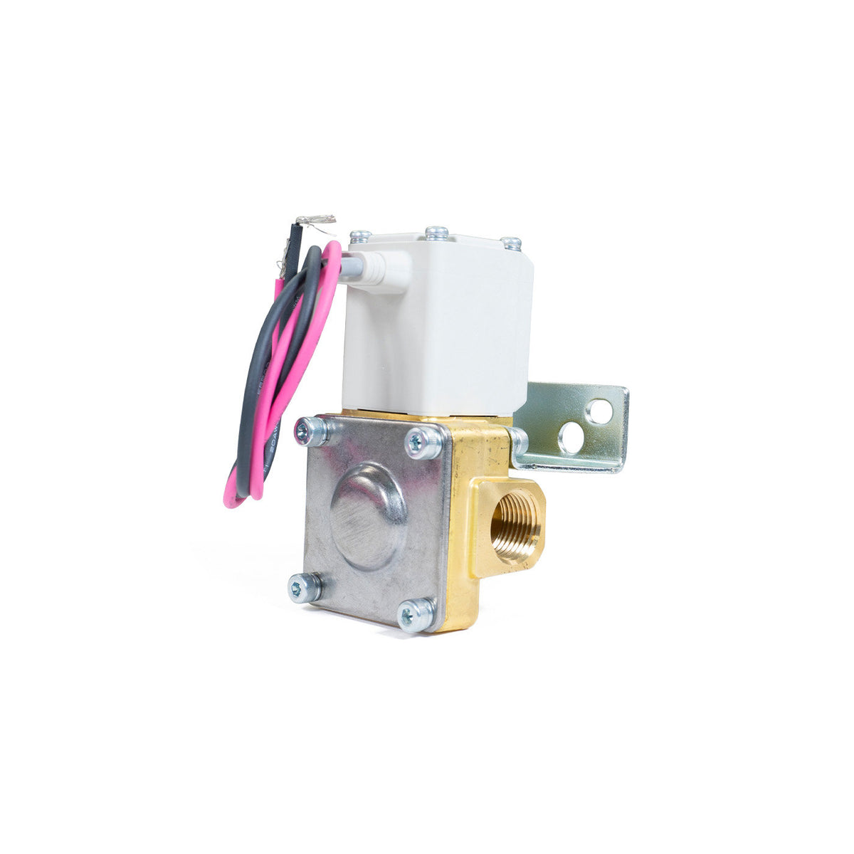 HornBlasters 3/8 NPT Brass Electric Air Valve - 12V High-Flow Valve For Air Horns & Pneumatic Systems