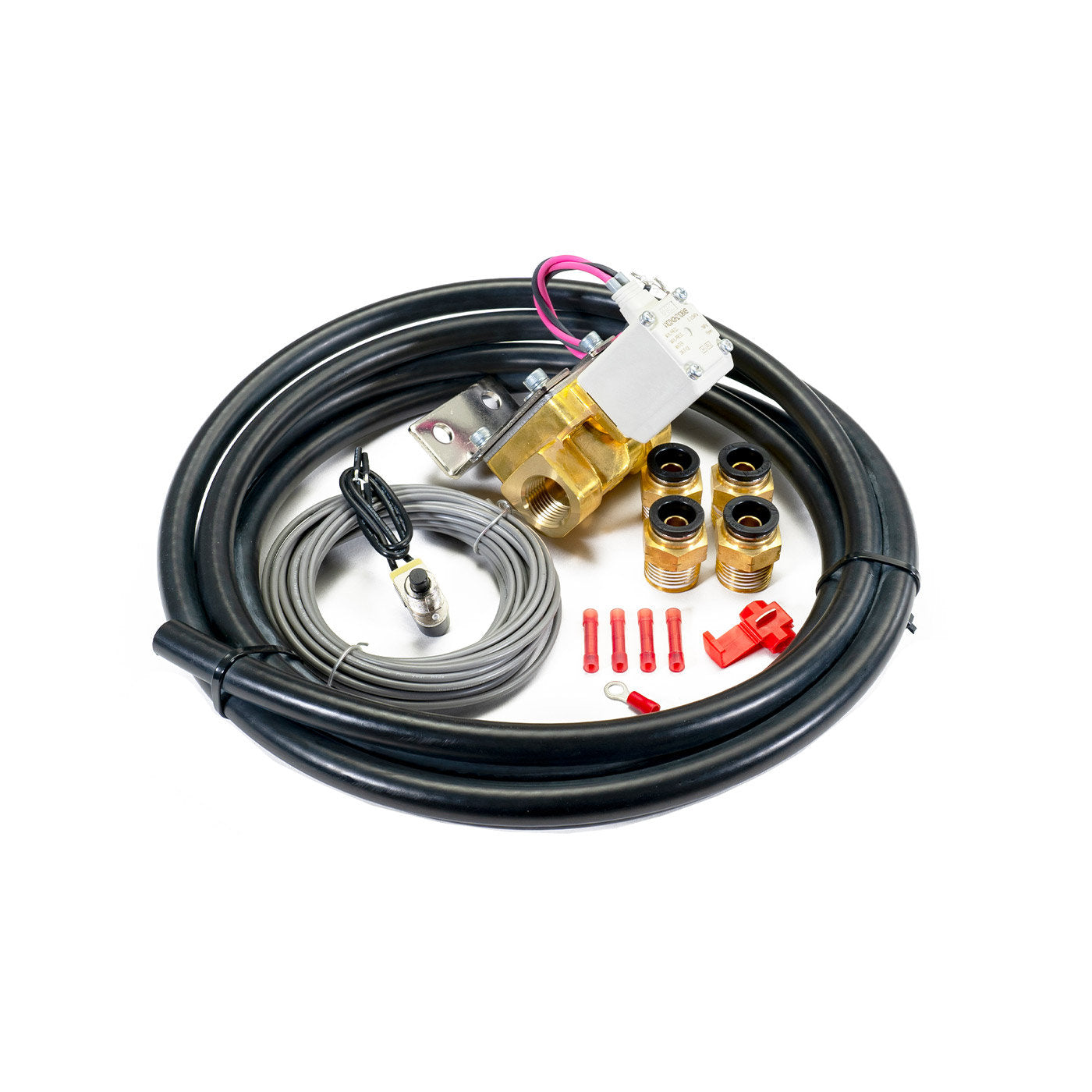 Kit de válvula eléctrica de latón SMC de 1/2 "