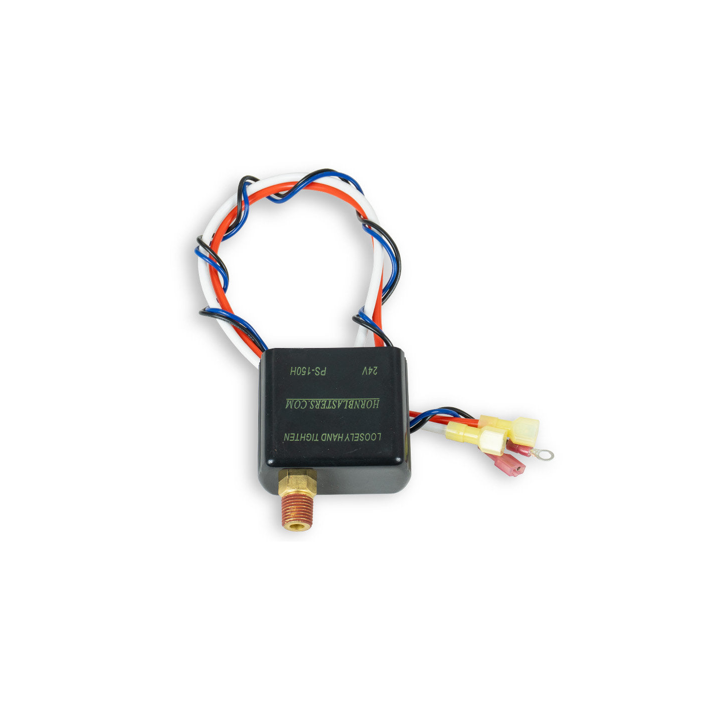 24-Volt Weatherproof Pressure Switch with 40A Relay | HornBlasters