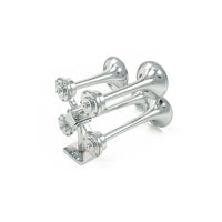Strombos Chrome Quadruplex Nautical Horn