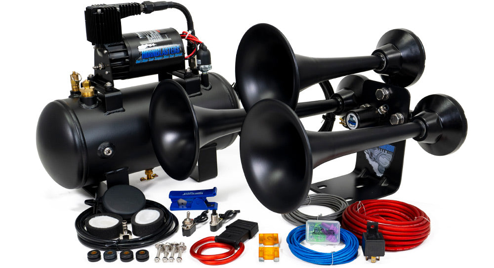 HornBlasters Mini Outlaw 127H Train Horn Kit 