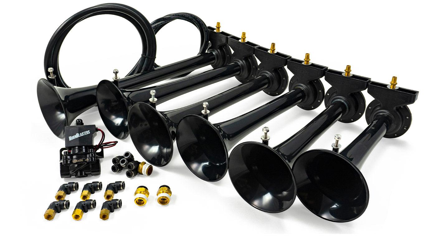 HornBlasters Shocker S6 544 Nightmare Edition Train Horn Kit