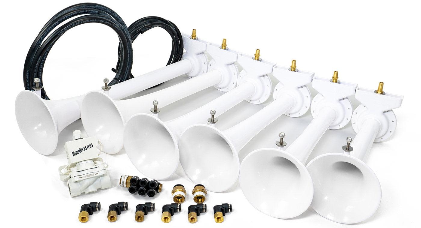 HornBlasters Shocker S6 544 Nightmare Edition Train Horn Kit