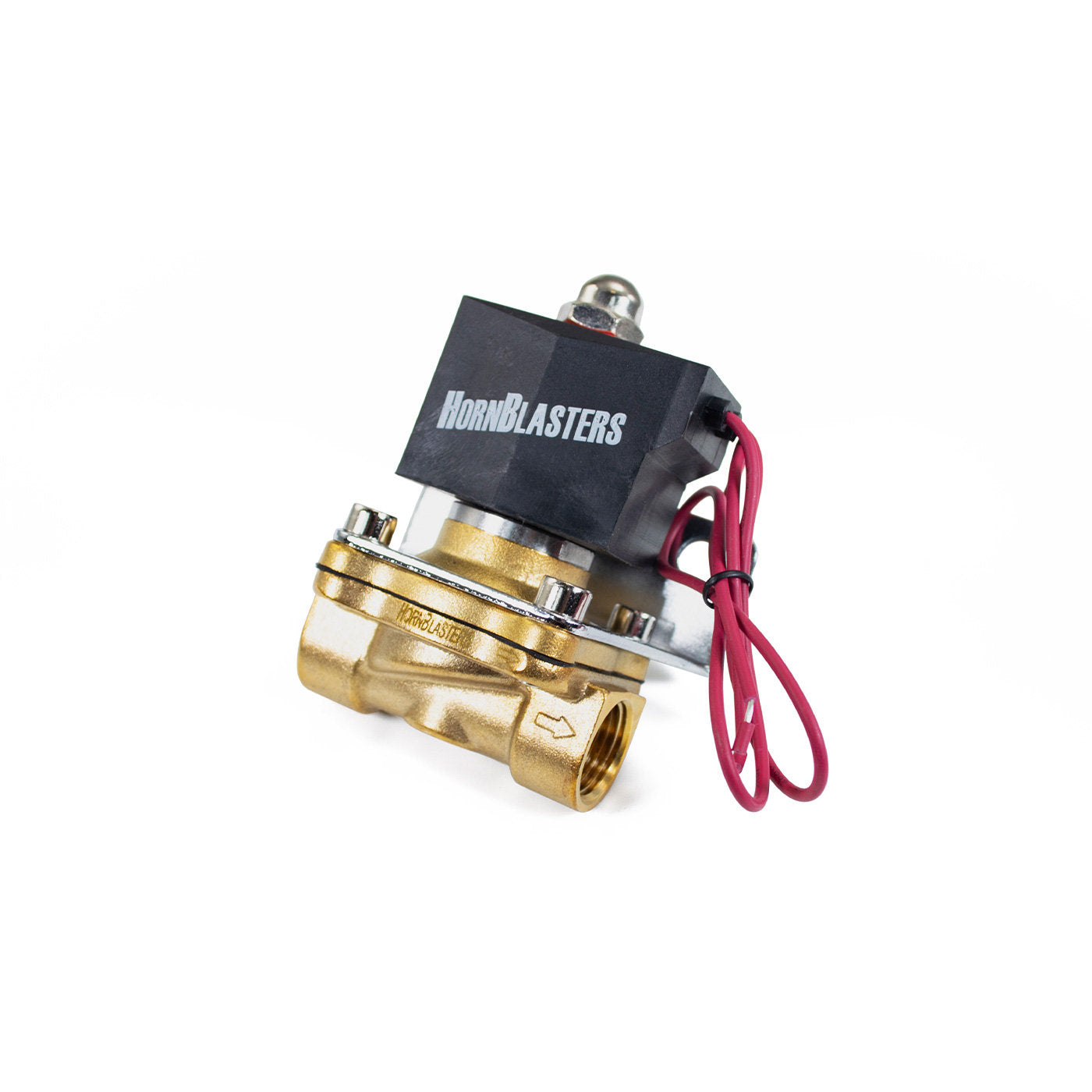 HornBlasters Brass 1/2" 110 Volt Electric Air Valve