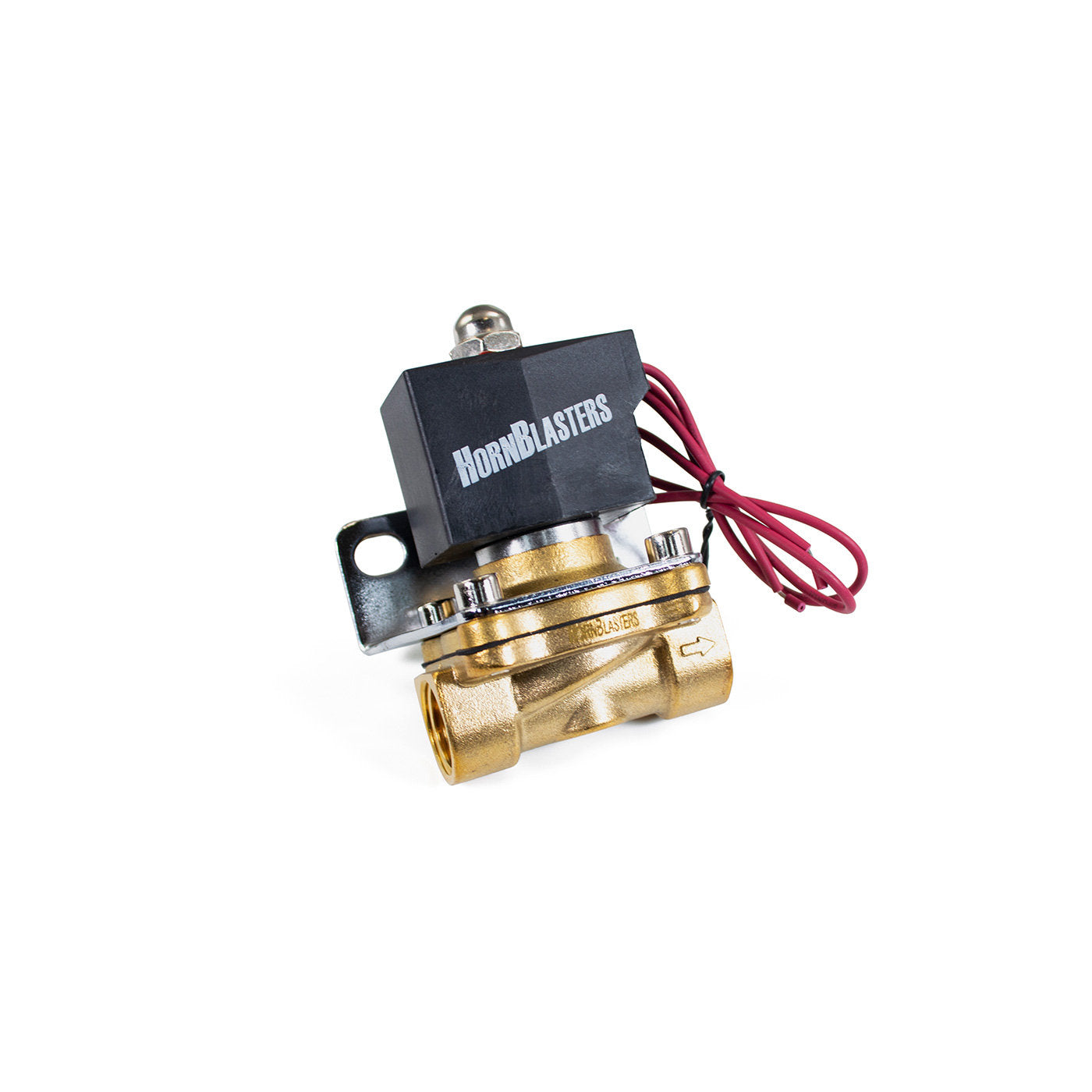 HornBlasters Brass 1/2" 110 Volt Electric Air Valve