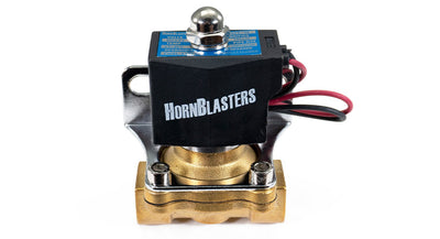 HornBlasters Válvula de aire eléctrica de latón de 1/2 "y 24 voltios