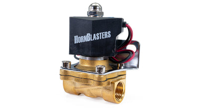 HornBlasters HornBlasters Brass 1/2" 24 Volt Electric Air Valve 