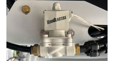 HornBlasters Válvula de aire eléctrica de latón de 1/2 "