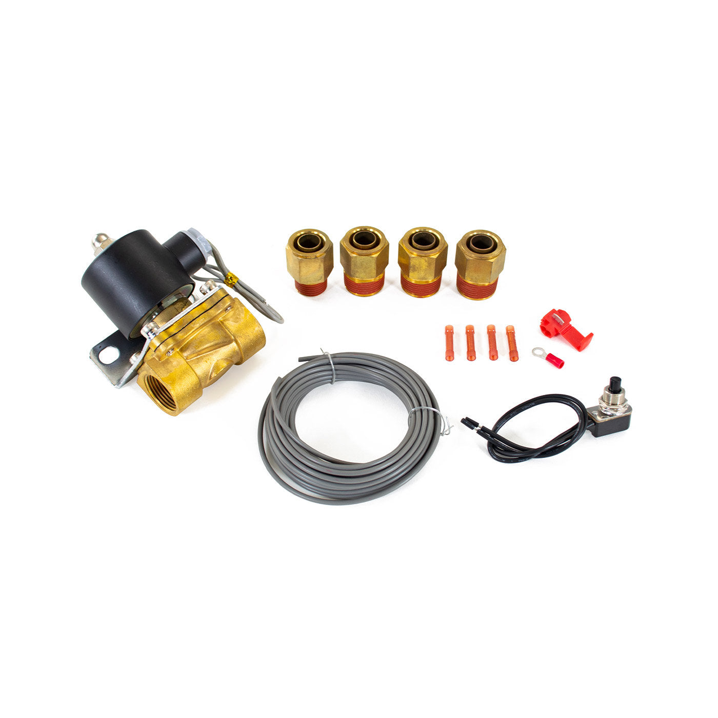 HornBlasters 3/4" Brass Electric Valve Kit Upgrade