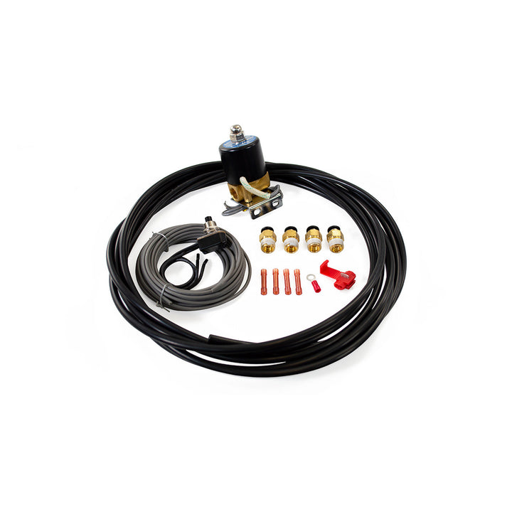 Kit de válvula eléctrica de latón de 1/4" HornBlasters