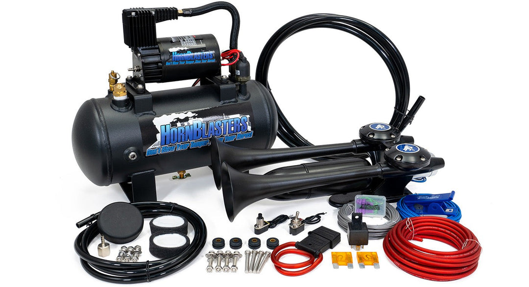 HornBlasters Super Echo 127H Air Horn Kit 